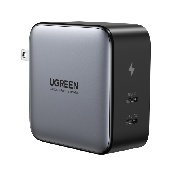 Ugreen Nexode 100W USB C Wall Charger - 2 Ports – UGREEN-BR