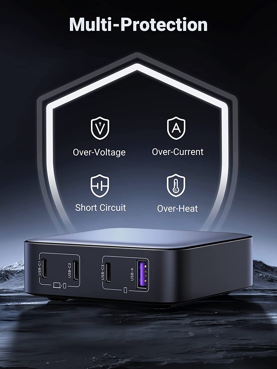 2023 Recommend Special Offer Desk Charger(4 Ports)
