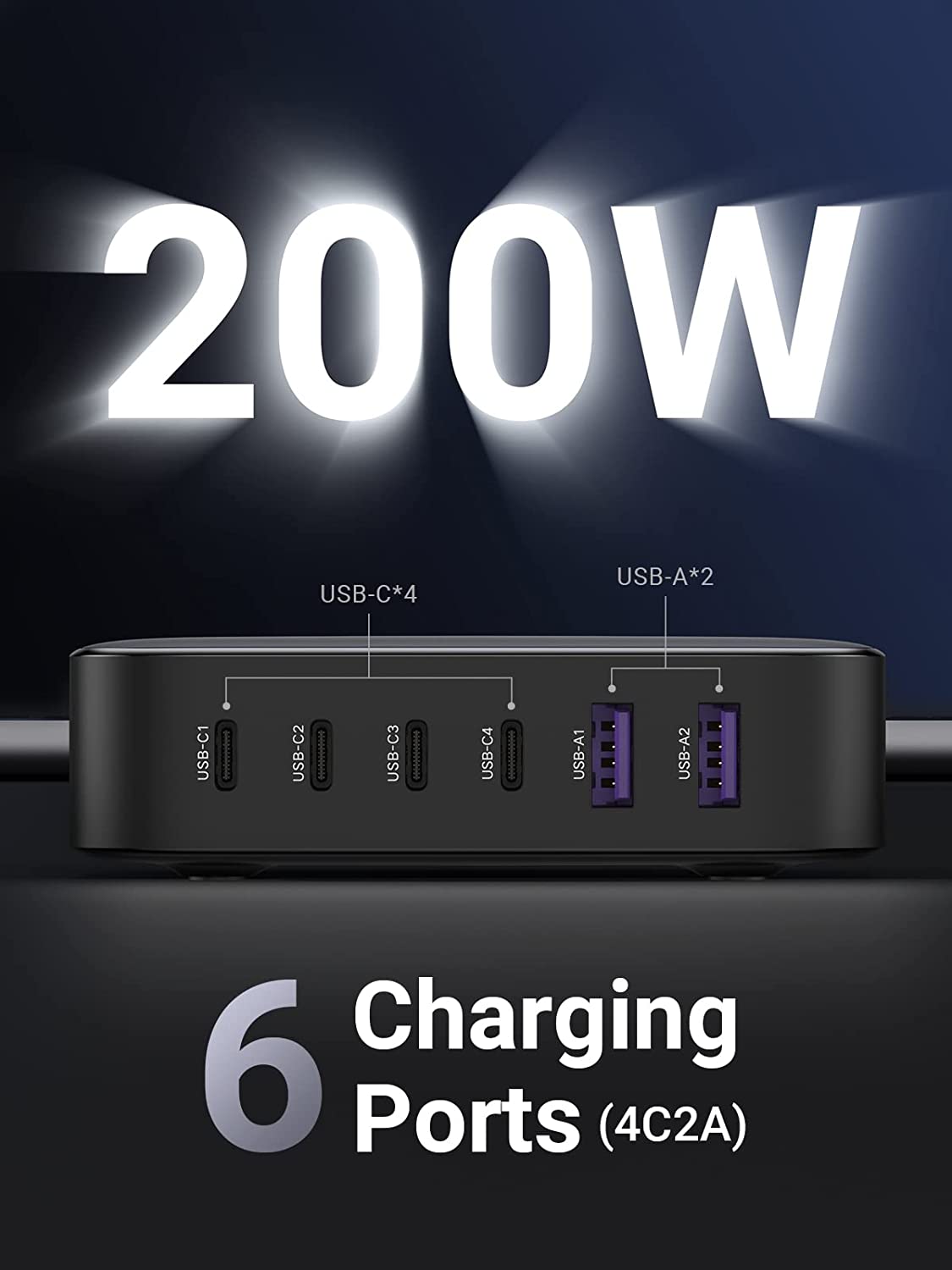 2023 Recommend High Power Charger(6 Ports)