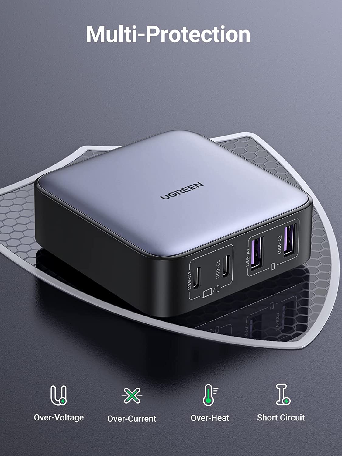 2023 Recommend Special Offer Desk Charger(4 Ports)
