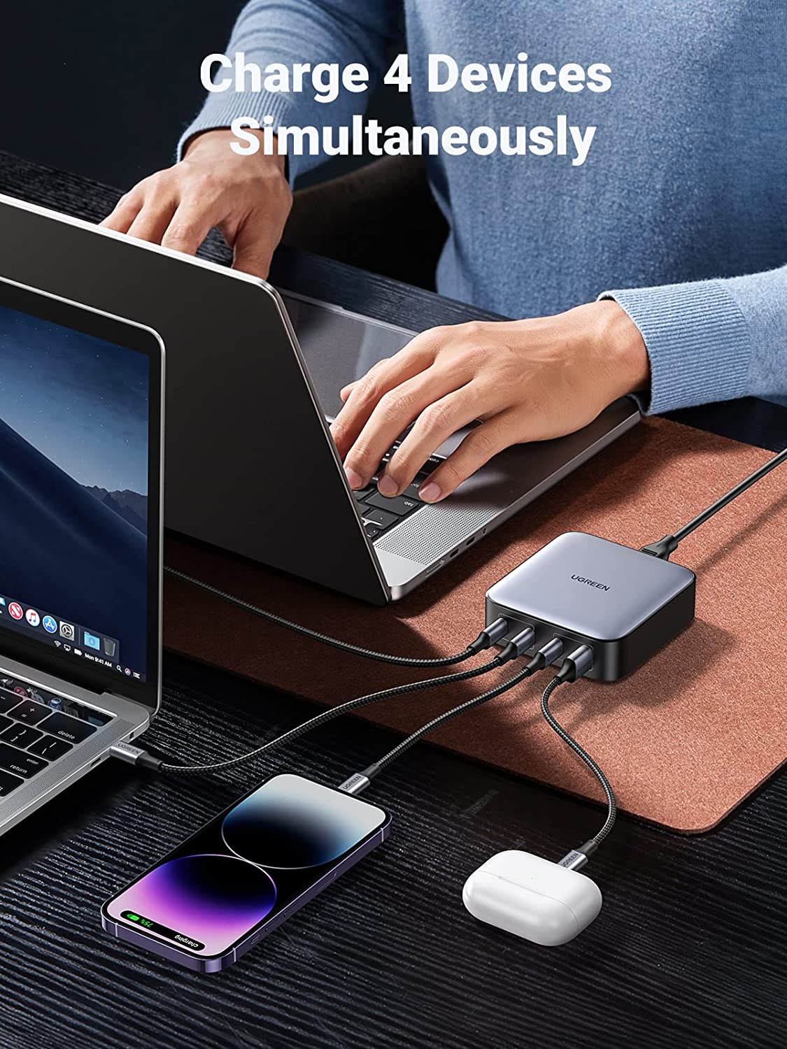 2023 Recommend Special Offer Desk Charger(4 Ports)