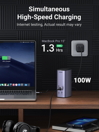 Ugreen USB C Triple Display Docking Station (12-in-1)